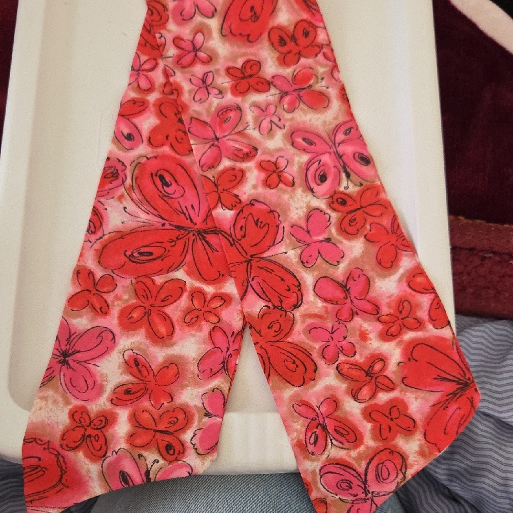 Floral Pink Scarf